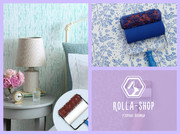 Малярный валик ROLLA-SHOP+ аппликатор поролоновый